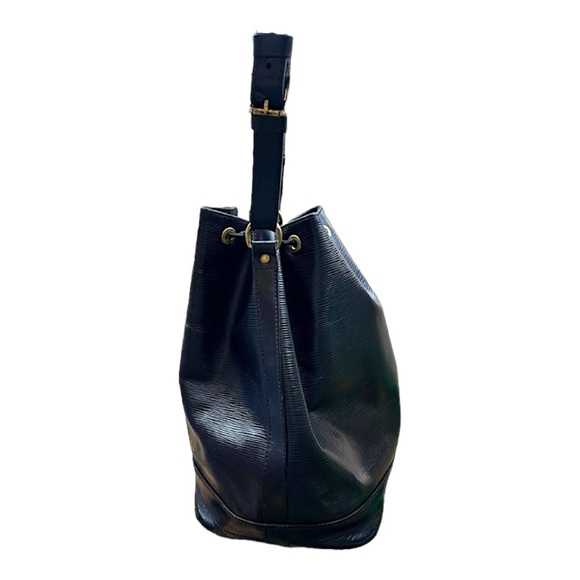 LOUIS VUITTON Epi Noe Shoulder Bag Black M44002 LV Auth 100845 - Picture 4 of 16